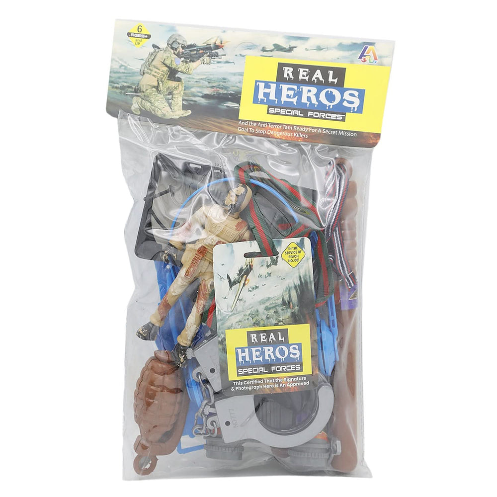 Army Set Toy 16 Pcs - Multi, Kids, Doctor & Other Sets, Chase Value, Chase Value