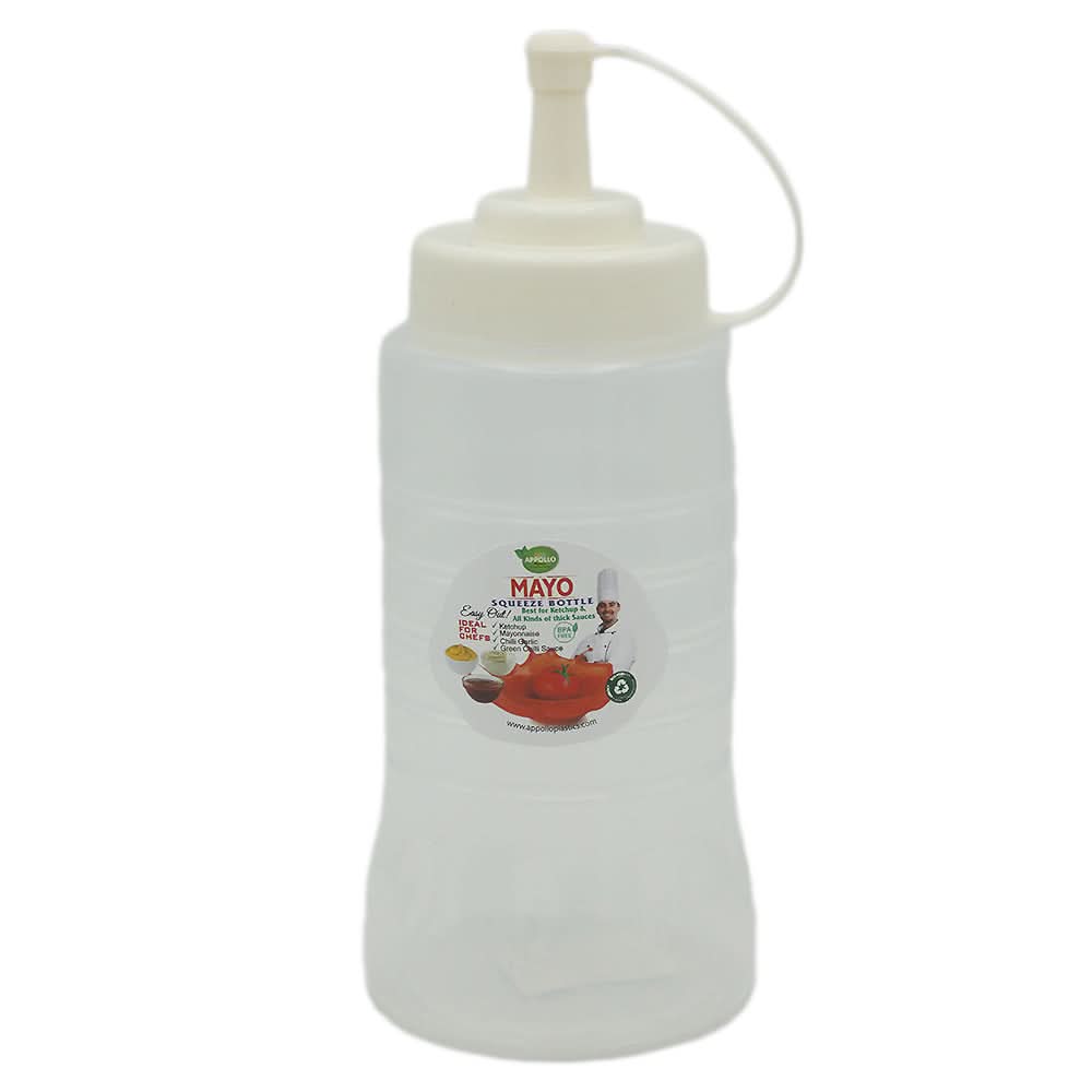 Mayo Squeeze Bottle Large - White, Home & Lifestyle, Storage Boxes, Chase Value, Chase Value