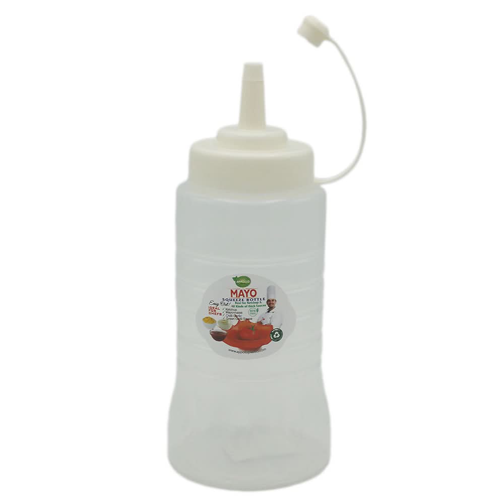 Mayo Squeeze Bottle Large - White, Home & Lifestyle, Storage Boxes, Chase Value, Chase Value