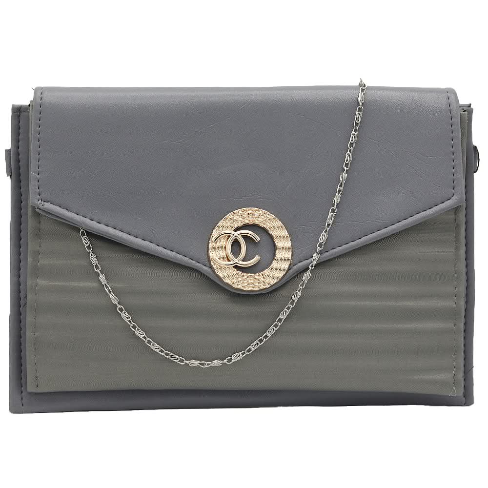 Women's Fancy Clutch K-2026 - Grey, Women, Clutches, Chase Value, Chase Value