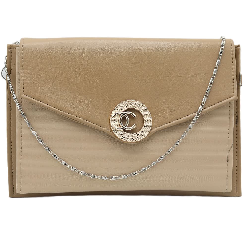 Women's Fancy Clutch K-2026 - Beige, Women, Clutches, Chase Value, Chase Value