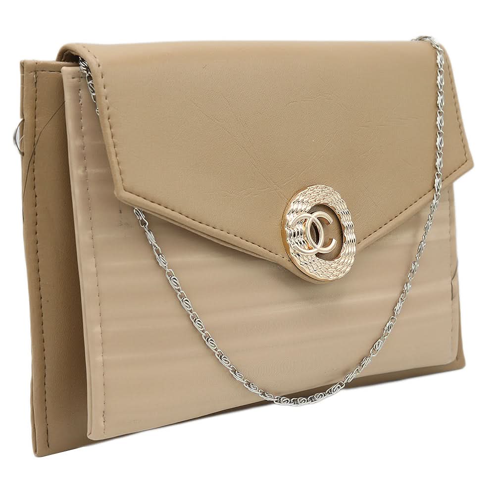 Women's Fancy Clutch K-2026 - Beige, Women, Clutches, Chase Value, Chase Value