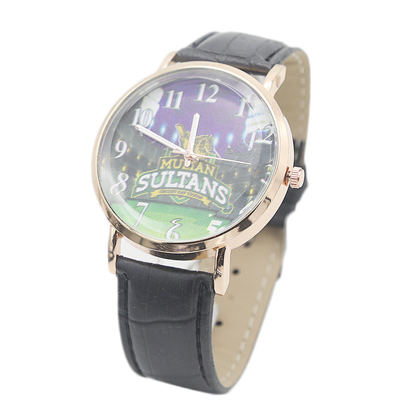 Multan Sultan Analog Strap Watch For Men - Black, Men, Watches, Chase Value, Chase Value