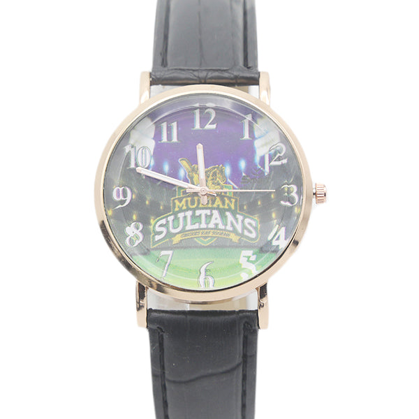 Multan Sultan Analog Strap Watch For Men - Black, Men, Watches, Chase Value, Chase Value