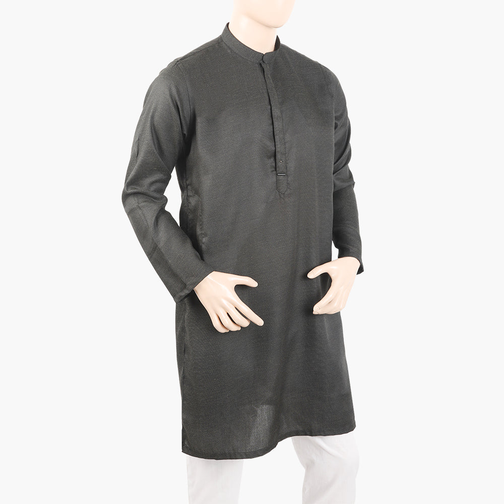 Eminent Men's Trim Fit Kurta - Green, Men's Kurtas, Eminent, Chase Value