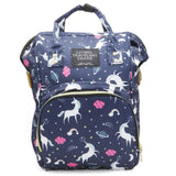 Printed Bag Pack - Navy Blue, Kids, School And Laptop Bags, Chase Value, Chase Value
