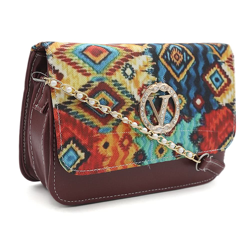 Women's Shoulder Bag 2848 - Maroon, Women, Bags, Chase Value, Chase Value