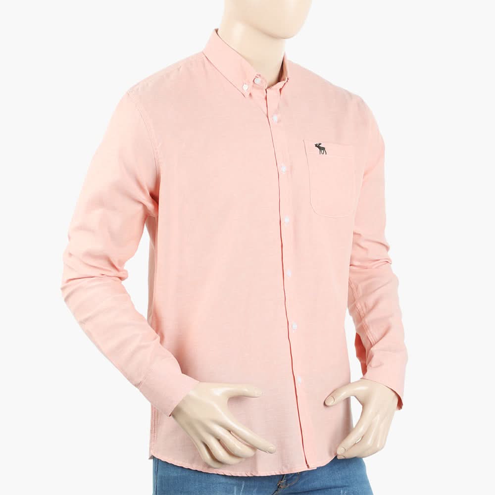 Men's Casual Shirt - Peach, Men's Shirts, Chase Value, Chase Value