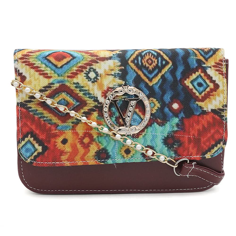 Women's Shoulder Bag 2848 - Maroon, Women, Bags, Chase Value, Chase Value