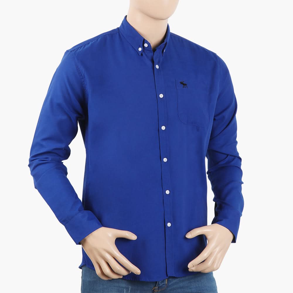Men's Casual Shirt - Royal Blue, Men's Shirts, Chase Value, Chase Value