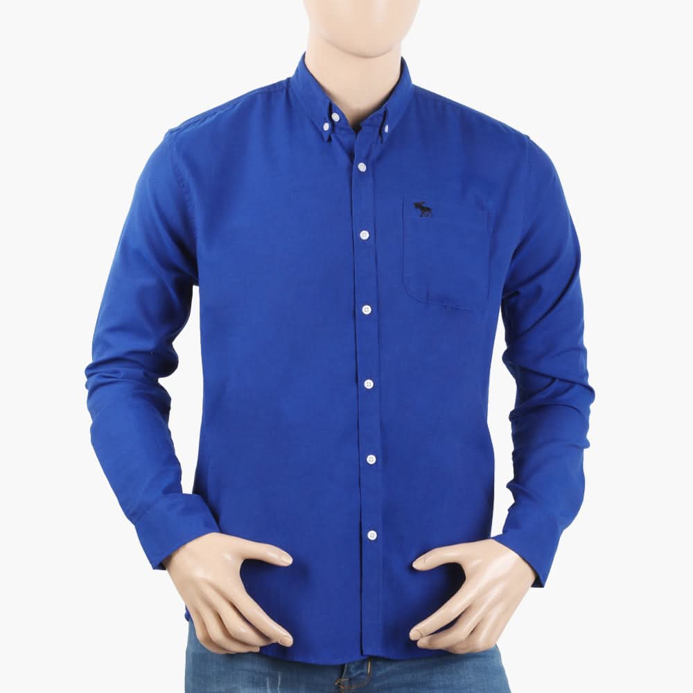 Men's Casual Shirt - Royal Blue, Men's Shirts, Chase Value, Chase Value