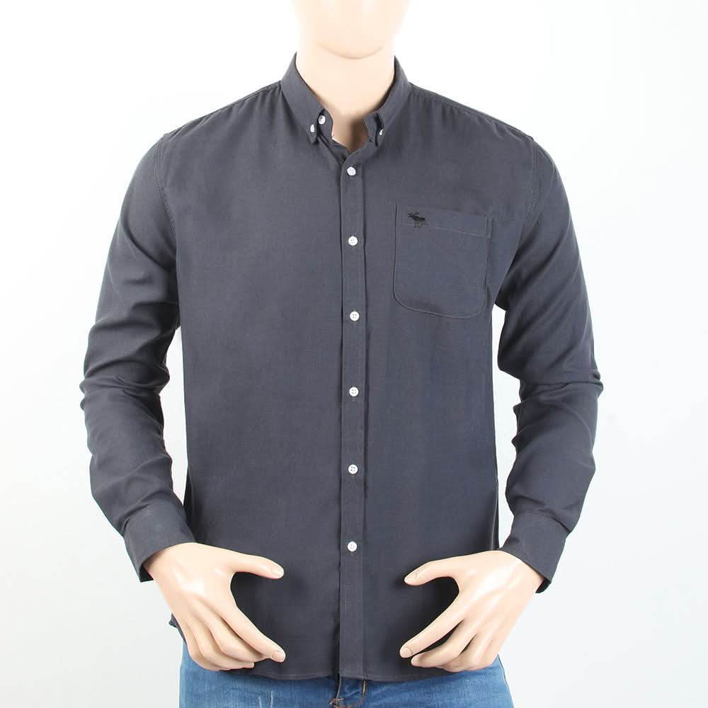 Men's Casual Shirt - Dark Grey, Men's Shirts, Chase Value, Chase Value