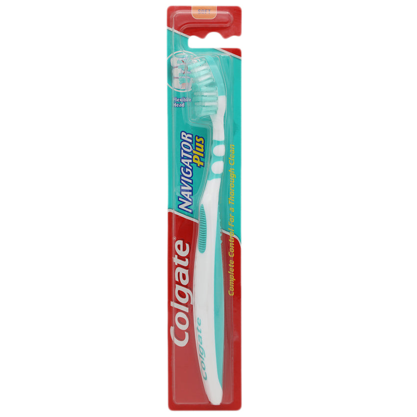 Colgate Tooth Brush Navigator Plus - Green, Beauty & Personal Care, Oral Care, Chase Value, Chase Value