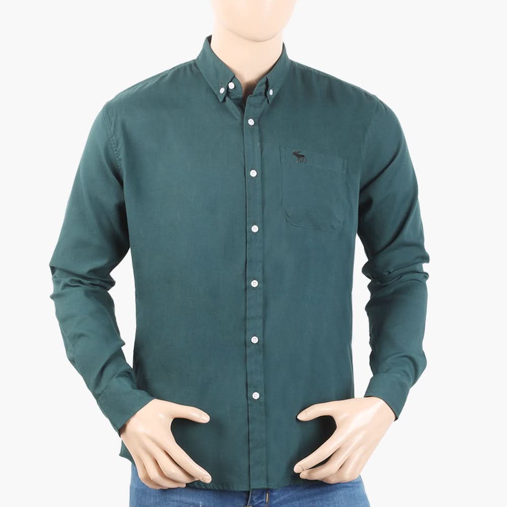 Men's Casual Shirt - Dark Green, Men's Shirts, Chase Value, Chase Value