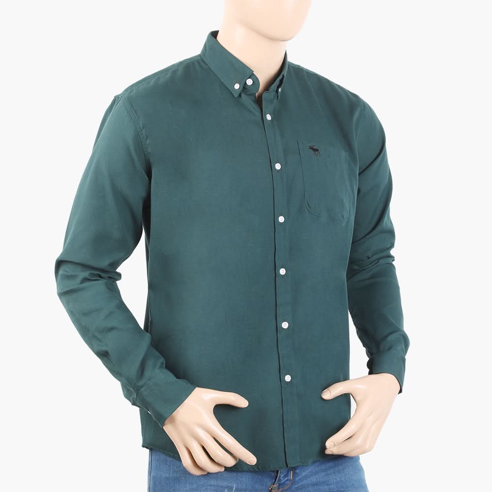 Men's Casual Shirt - Dark Green, Men's Shirts, Chase Value, Chase Value