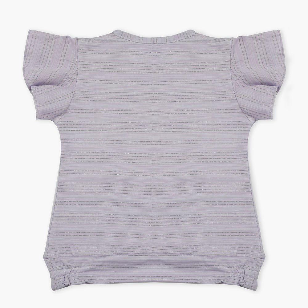 Girls Knitted Tops - Purple, Girls Tops, Chase Value, Chase Value
