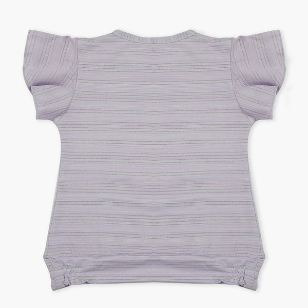 Girls Knitted Tops - Purple, Girls Tops, Chase Value, Chase Value