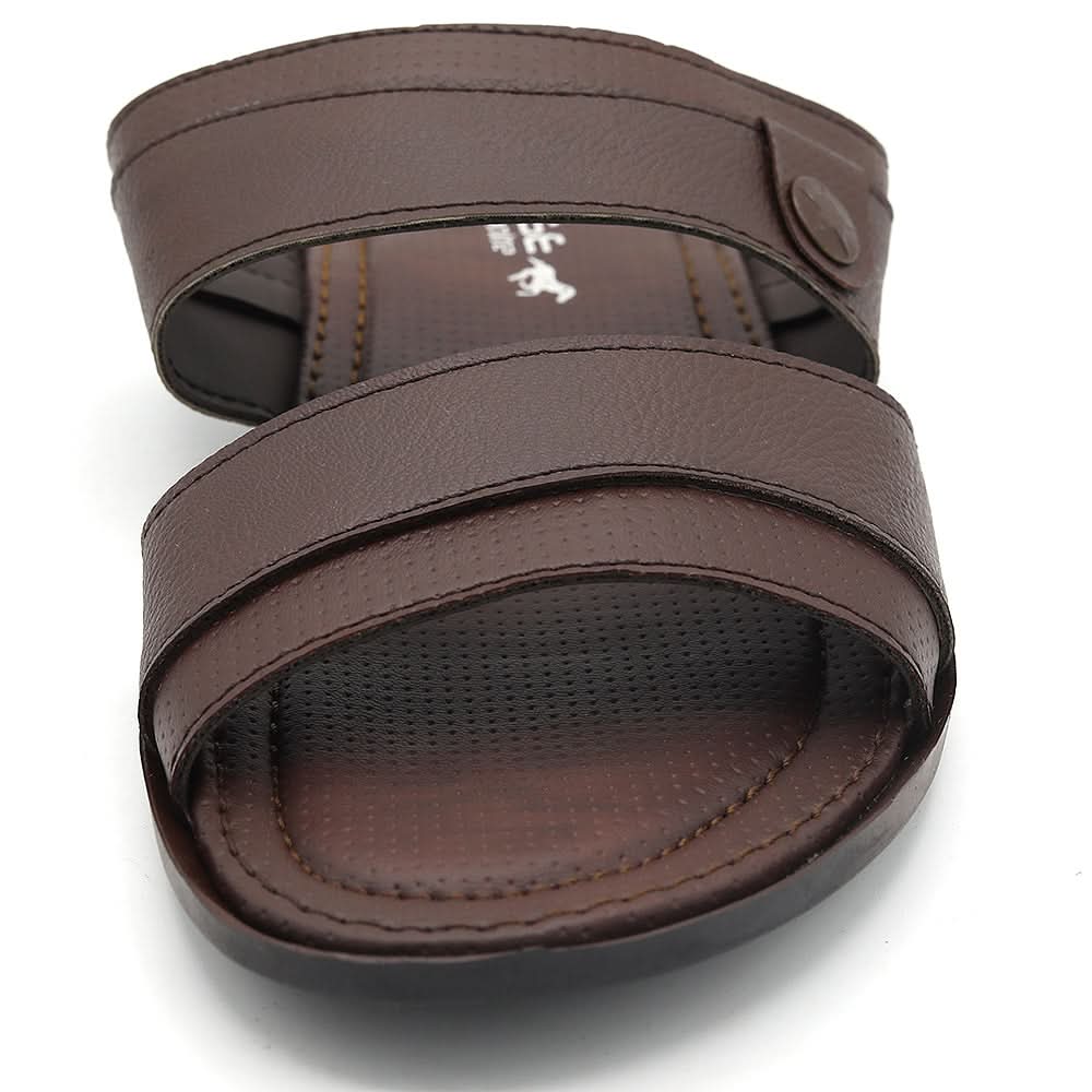 Men's Slippers A-08 - Brown, Men, Slippers, Chase Value, Chase Value
