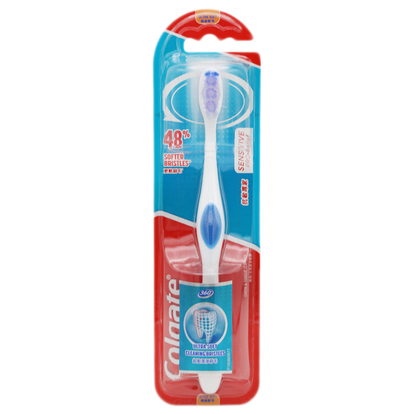 Colgate Tooth Brush Sensitive Pro Relief - Purple, Beauty & Personal Care, Oral Care, Chase Value, Chase Value