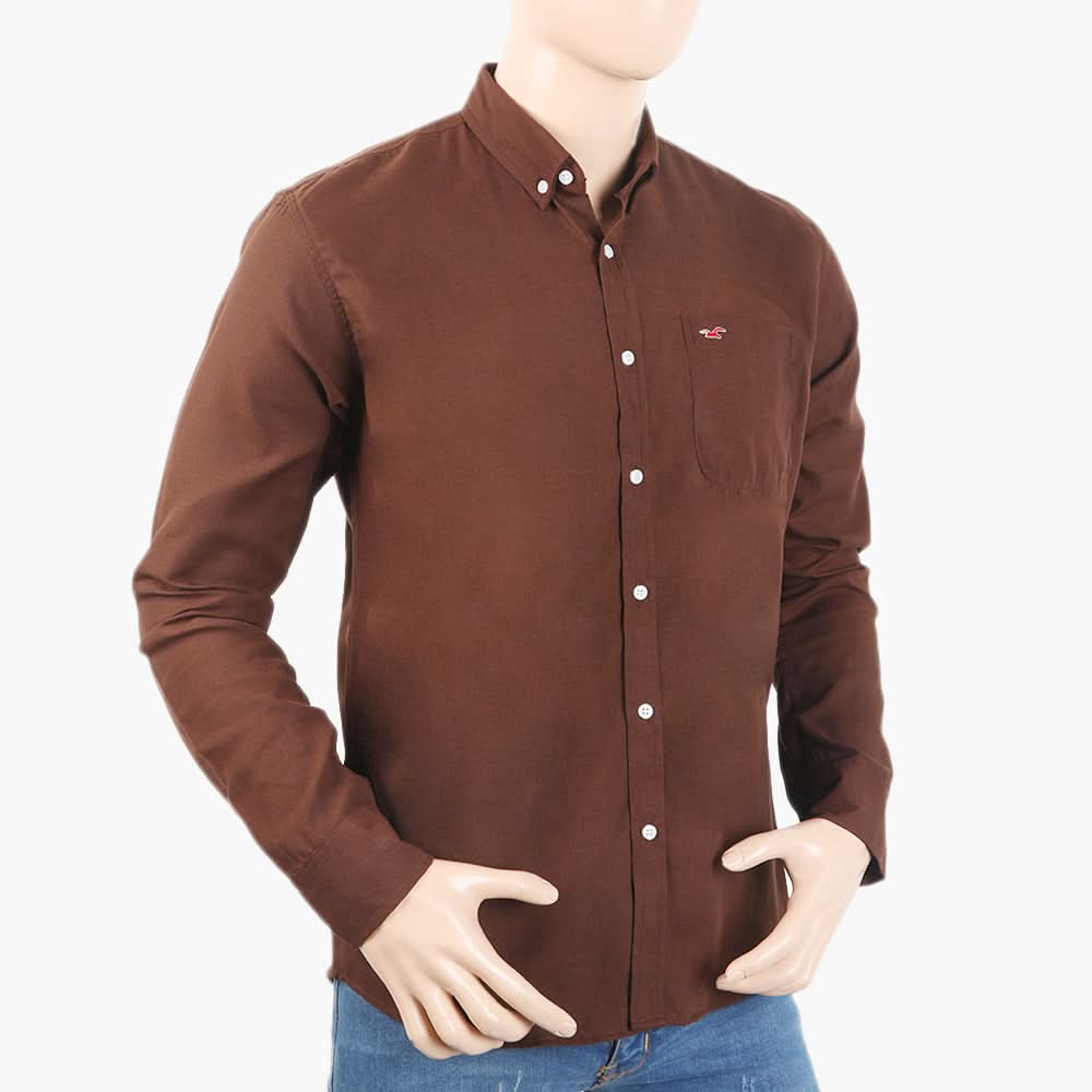 Men's Casual Shirt - Dark Brown, Men's Shirts, Chase Value, Chase Value