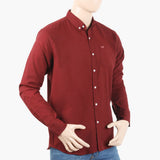 Men's Casual Shirt - Maroon, Men's Shirts, Chase Value, Chase Value