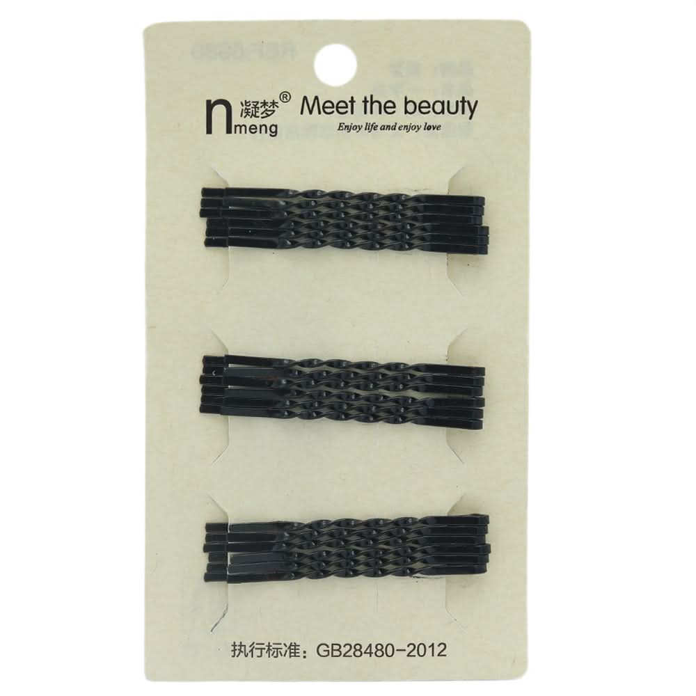 Bop Pin (Ay-330) - Black, Women, Hair And Head Jewellery, Chase Value, Chase Value