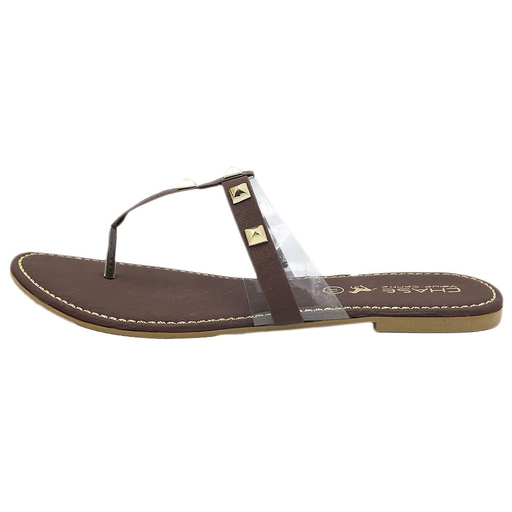 Women's Fancy Slippers KL-049 - Brown, Women, Slippers, Chase Value, Chase Value