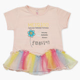 Girls Knitted Tops - Peach, Girls Tops, Chase Value, Chase Value