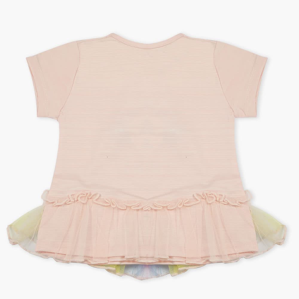 Girls Knitted Tops - Peach, Girls Tops, Chase Value, Chase Value