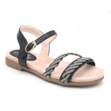Girls Sandal - Black, Kids, Girls Sandals, Eminent, Chase Value