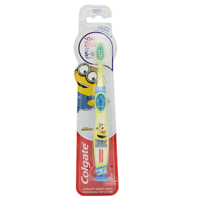 Colgate Kids Tooth Brush Minions - Yellow Blue, Beauty & Personal Care, Oral Care, Chase Value, Chase Value