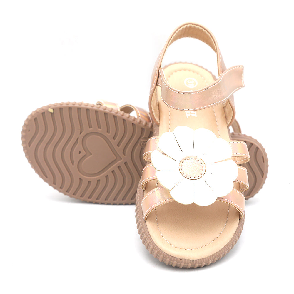 Girls Sandal - Golden, Kids, Girls Sandals, Eminent, Chase Value