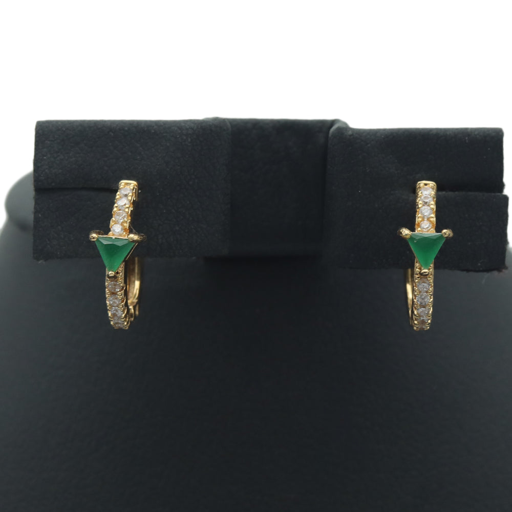 Womens Ear Bali - E - Green, Women, Earrings & Tops, Chase Value, Chase Value