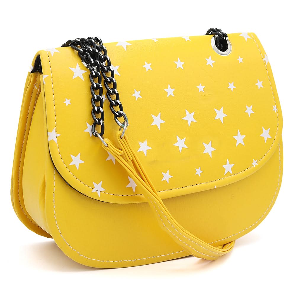 Women's Shoulder Bag 3130 - Yellow, Women, Bags, Chase Value, Chase Value