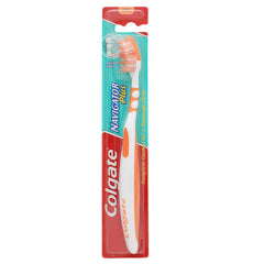 Colgate Tooth Brush Navigator Plus - Orange, Beauty & Personal Care, Oral Care, Chase Value, Chase Value