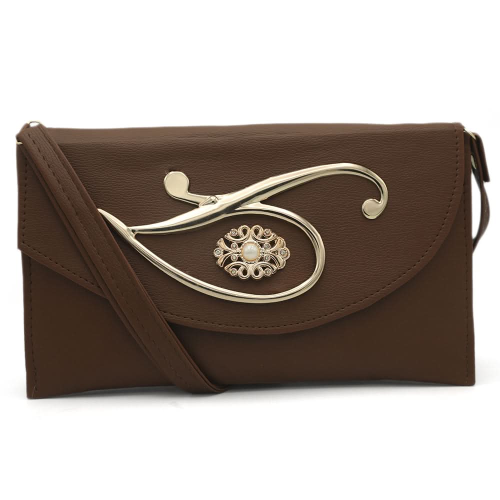 Women's Clutch K-2020 - Coffee, Women, Clutches, Chase Value, Chase Value