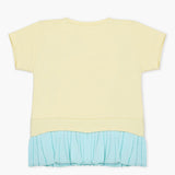 Girls Knitted Tops - Lemon, Girls Tops, Chase Value, Chase Value