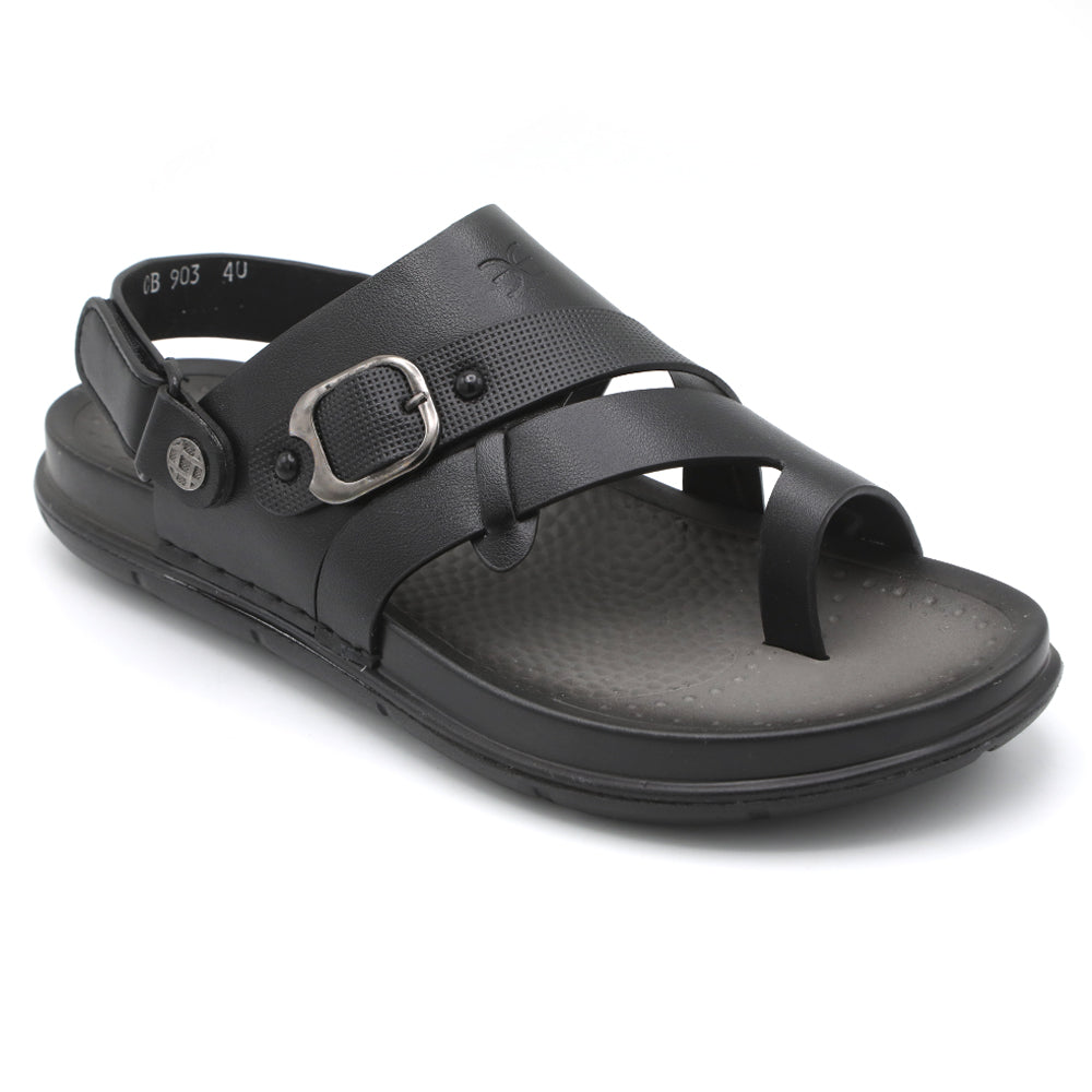 Men's Sandal - Black, Men, Sandals, Eminent, Chase Value