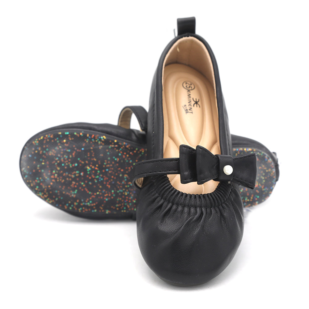 Girls Pumps 666-1S - Black, Kids, Pump, Chase Value, Chase Value