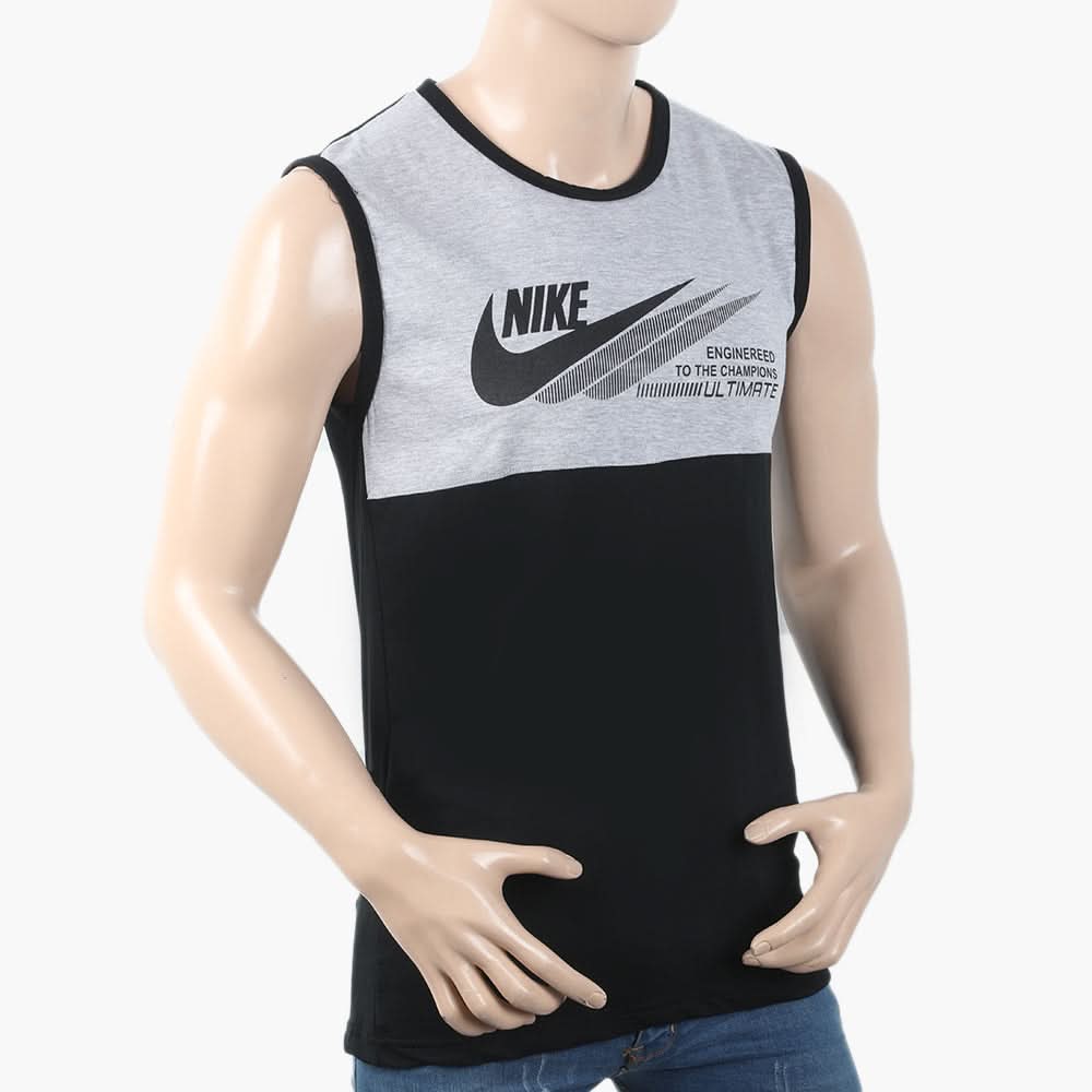 Men's Sleeveless T-Shirt - Black, Men's T-Shirts & Polos, Chase Value, Chase Value