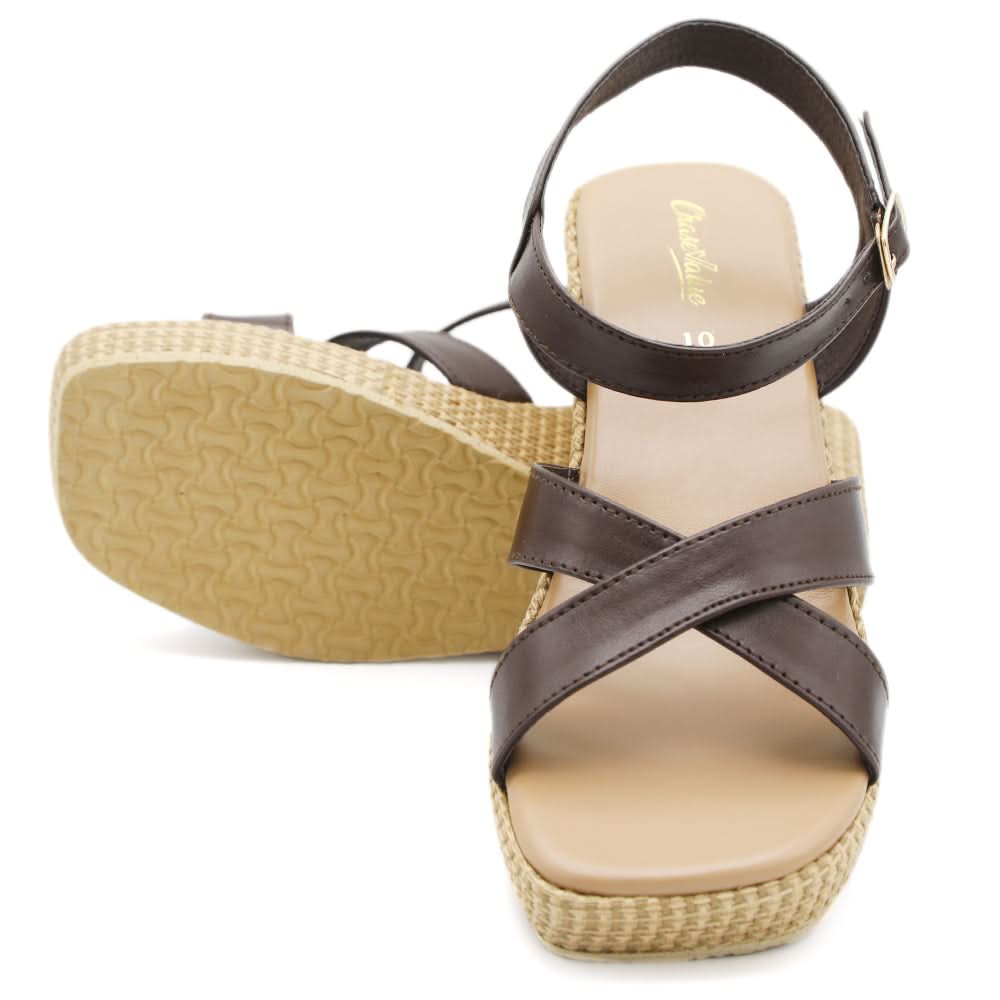 Women's Sandal - Brown, Women, Heels, Chase Value, Chase Value