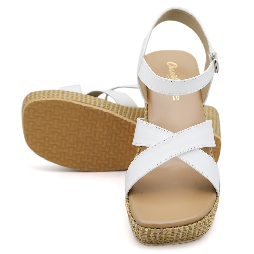 Women's Sandal - White, Women, Heels, Chase Value, Chase Value