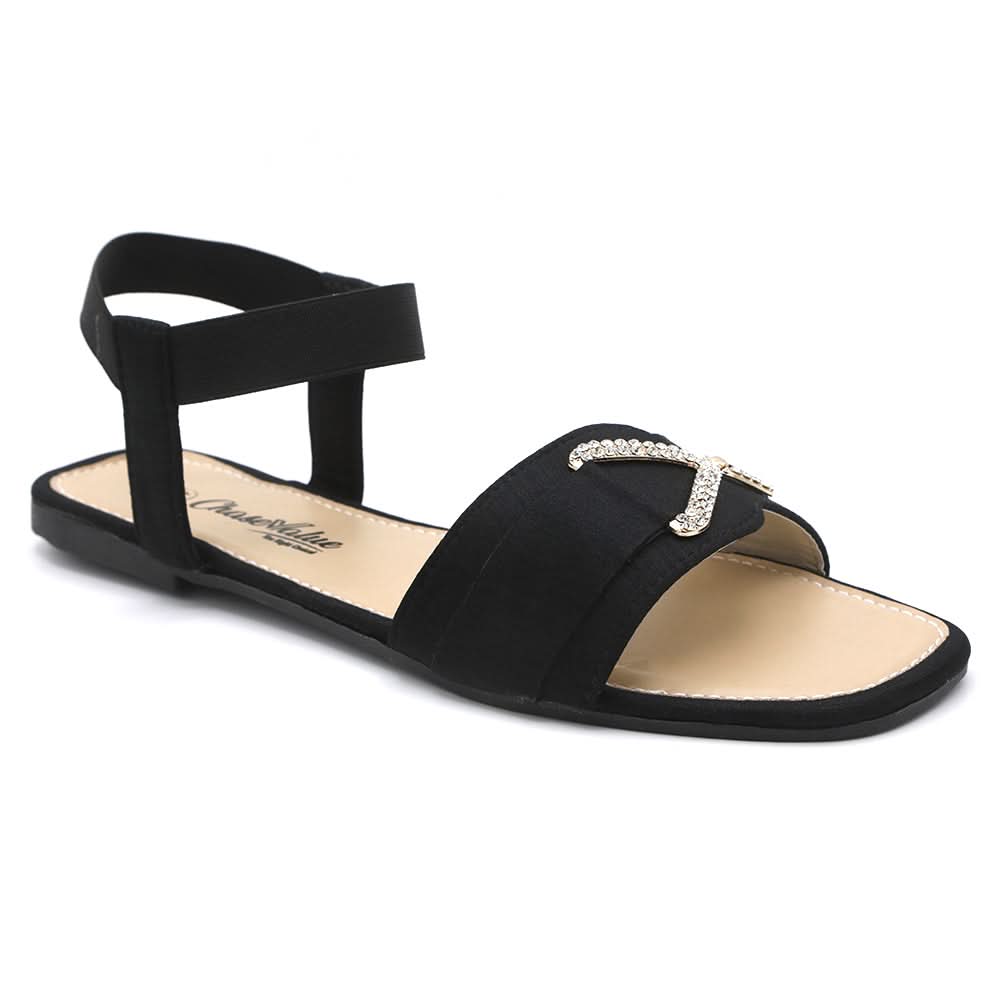 Women's Sandal - Black, Women, Sandals, Chase Value, Chase Value