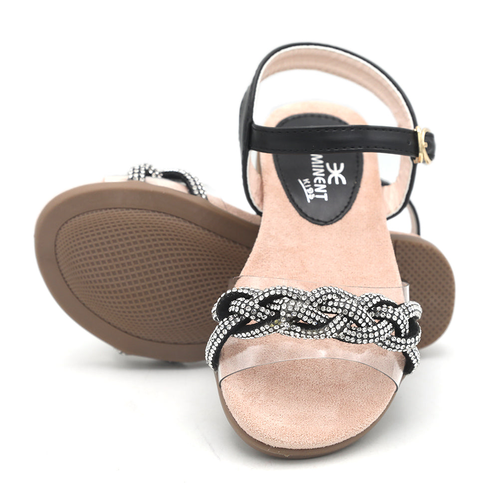 Eminent Girls Sandal - Black, Girls Sandals, Eminent, Chase Value