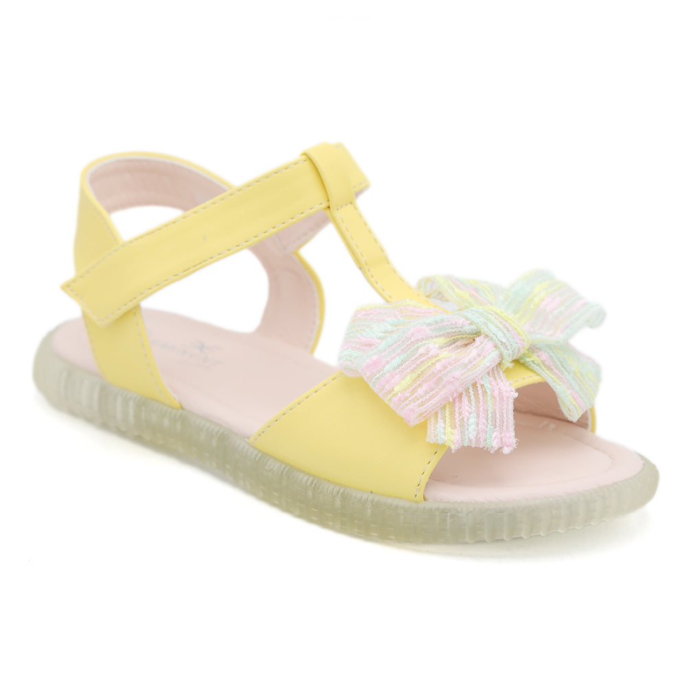 Girls Sandal - Yellow, Kids, Girls Sandals, Eminent, Chase Value