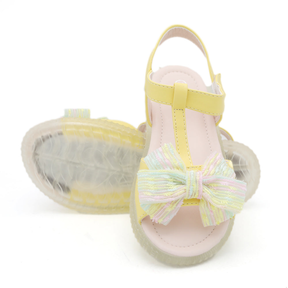 Girls Sandal - Yellow, Kids, Girls Sandals, Eminent, Chase Value