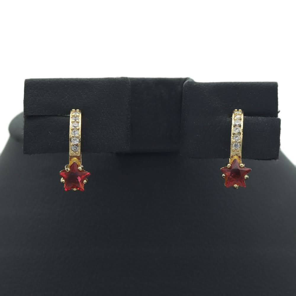 Womens Ear Bali - Maroon, Women, Earrings & Tops, Chase Value, Chase Value