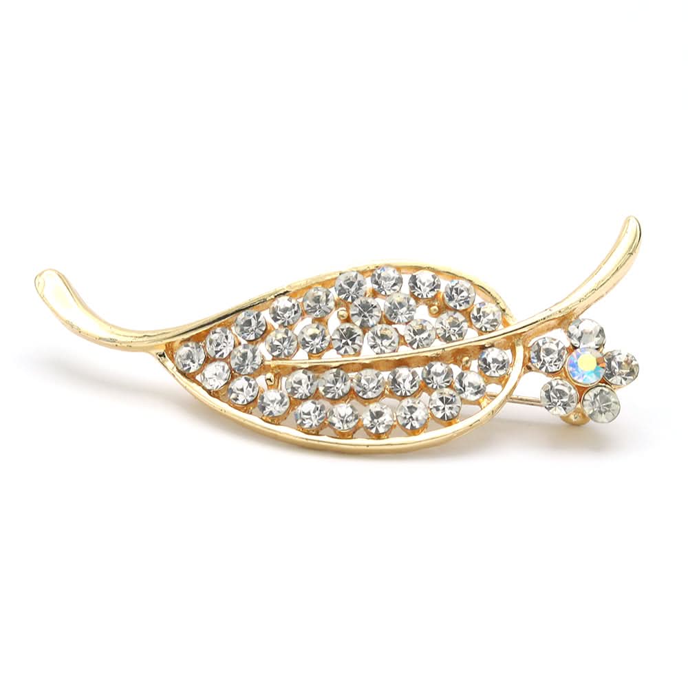 Womens Brooch - B - Golden, Women, Scarf Pins & Brooches, Chase Value, Chase Value