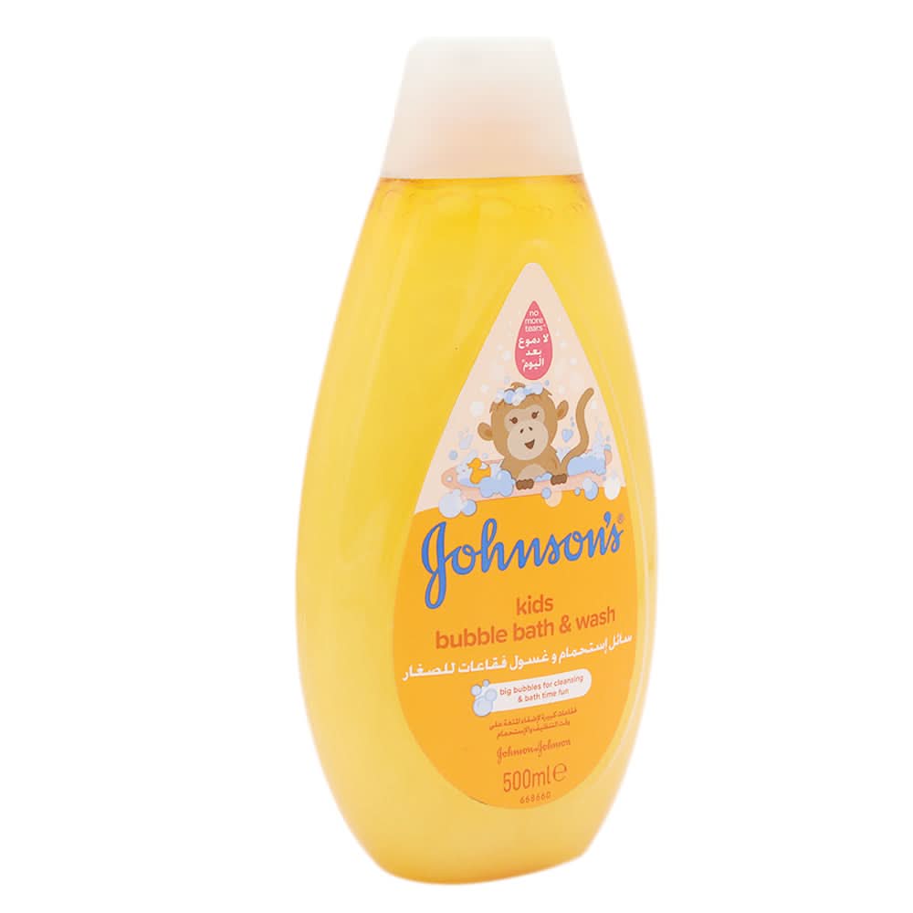 Johnson's Kids Bubble Bath & Wash 500ml, Kids, Bath Accessories, Johnson, Chase Value
