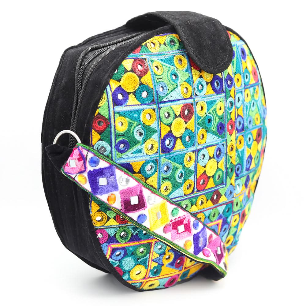 Girls Shoulder Bag D-106 - Green, Kids, Kids Bags, Chase Value, Chase Value